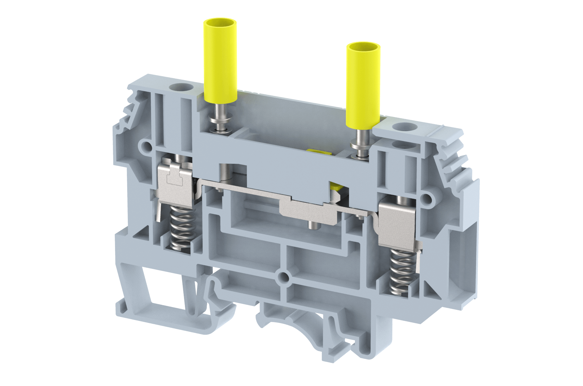 Screw Connection with spring support Terminal Blocks Manufacturer in India